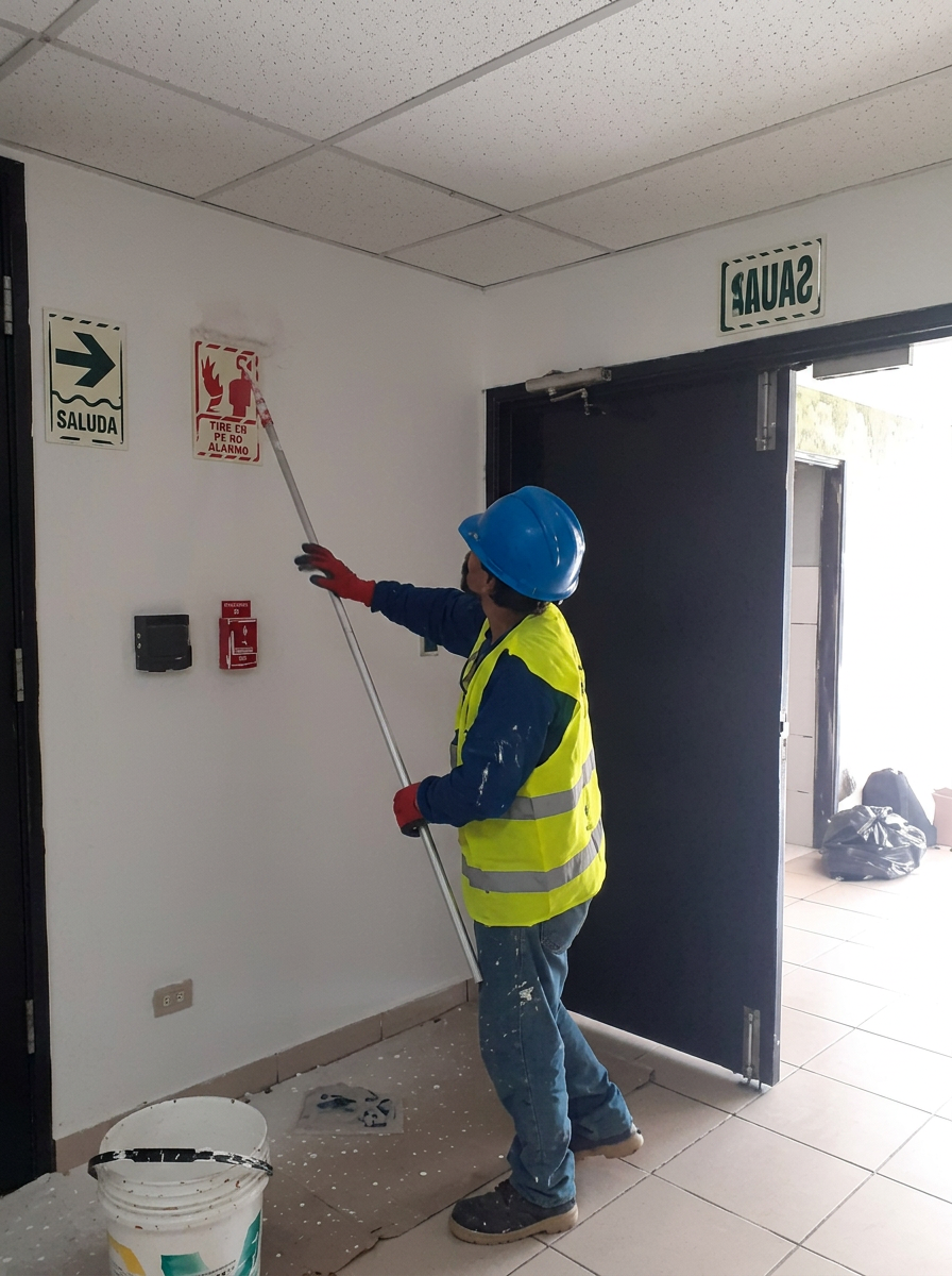 Pintado de interiores y áreas comunes